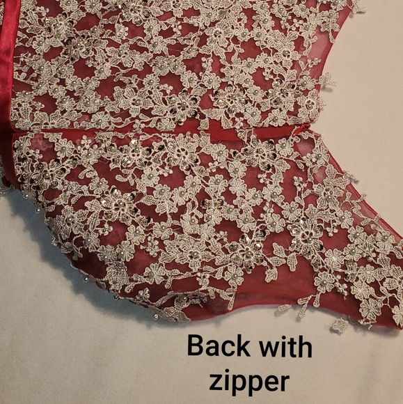 New Fushia Long Dress - Picture 4 of 6